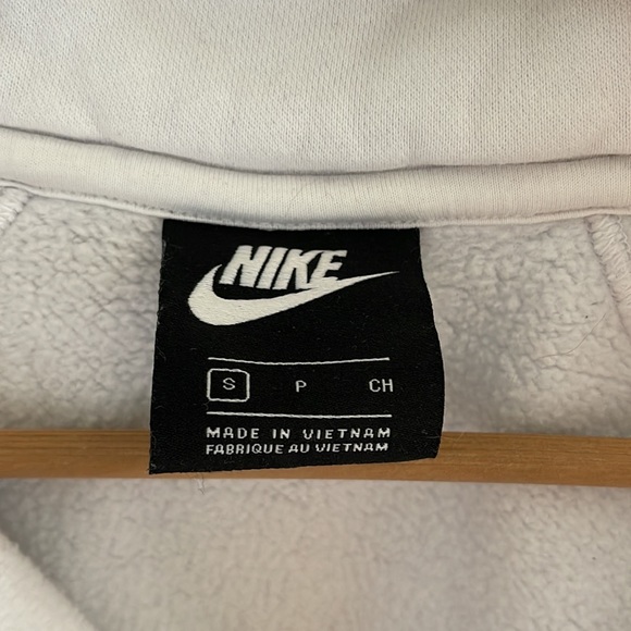 Nike 1/4 Zip Cropped Pullover Sweatshirt- Size S - Picture 5 of 8